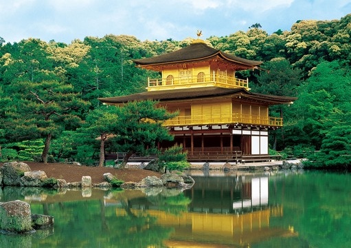 新緑の金閣寺-京都