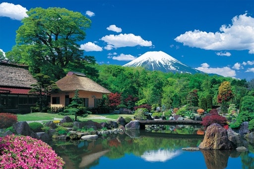 富士山と忍野村‐山梨