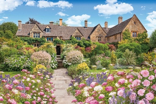 コッツウォルズの花庭園-イギリス