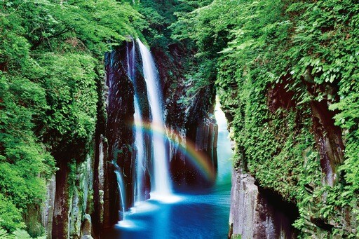 高千穂峡と真名井の滝-宮崎