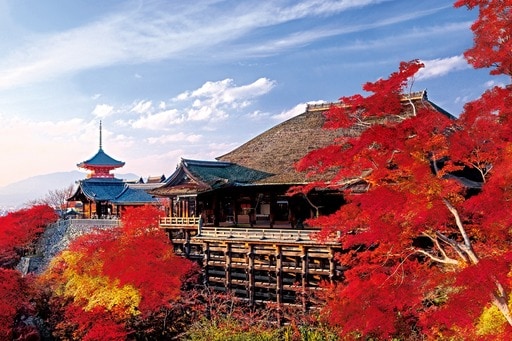 秋深まる清水寺‐京都