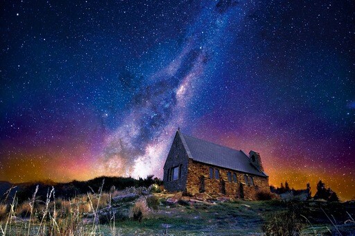 満天の星空 テカポーニュージーランド