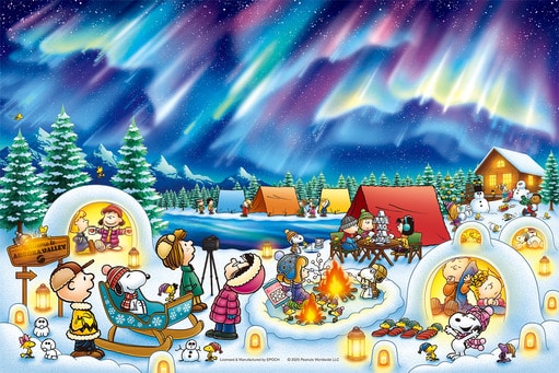 スヌーピー　オーロラキャンプ