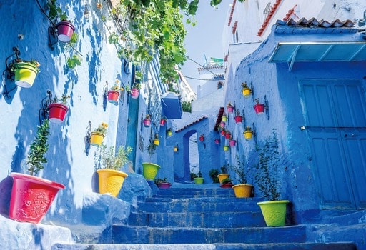 青の街シャウエン-モロッコ