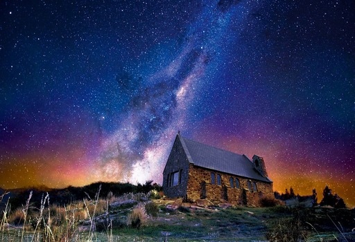 満天の星空　テカポ‐ニュージーランド