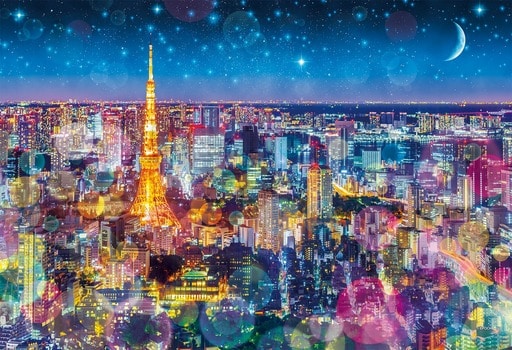 光が集う東京の夜