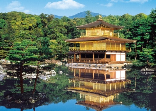 新緑の金閣寺-京都