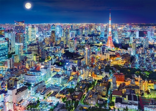 煌めく東京の夜-東京
