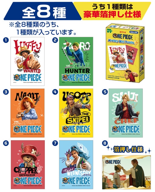トレーディングパズル Netflixシリーズ「ONE PIECE」