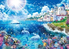 マリンアートの巨匠ラッセンが描く美しき海の世界をお楽しみください エポック社