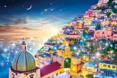 煌めくアマルフィ海岸