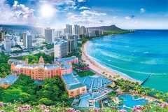 輝きのワイキキビーチ-ハワイ