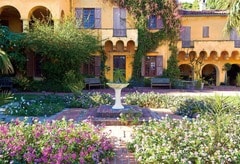 コート ダジュールの花庭