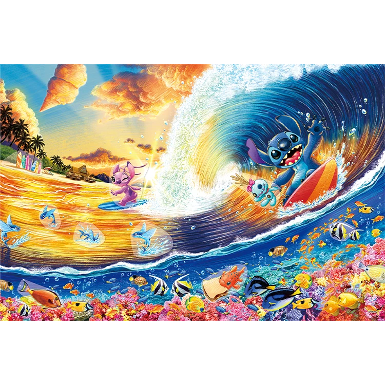 Stitch -Sunset Surfing-
