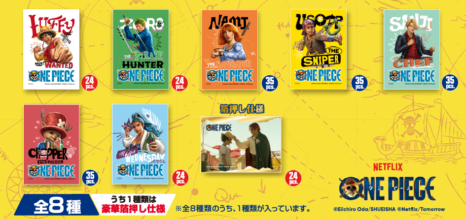 トレーディングパズル Netflixシリーズ「ONE PIECE」